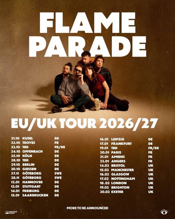 Flame Parade EU UK tour